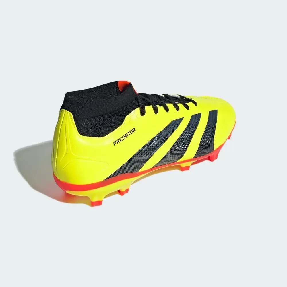 Adidas Predator 24 League IG7773 Men 6.5 Yellow Black FG Football Boots GBNC1613